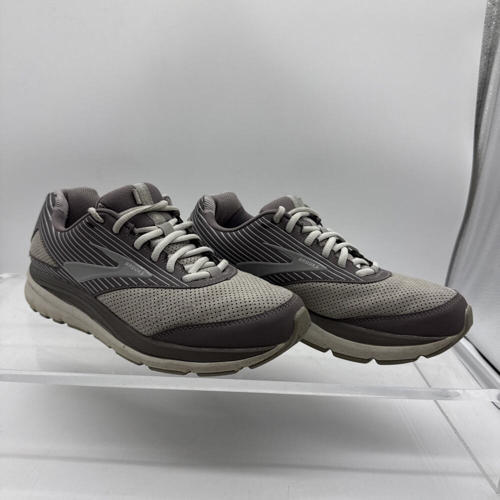 Brooks Addiction Walker Running Shoes Womens 9.5B Grey Comfort Athletic